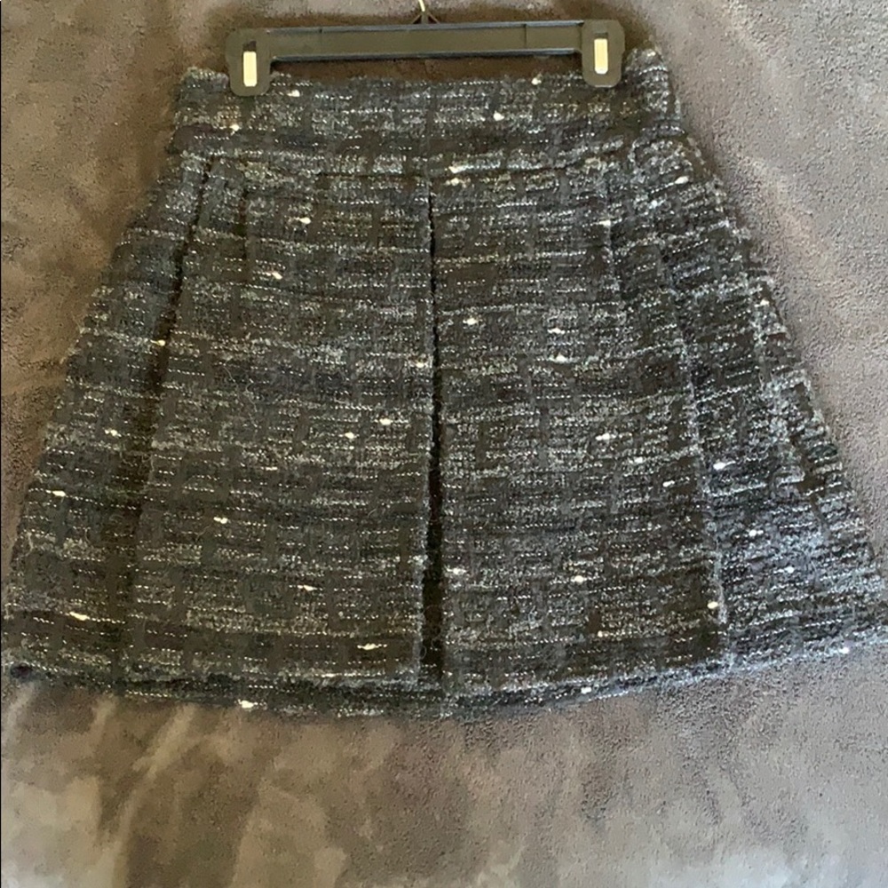 Adam Lippes wool mix mini skirt sz 4